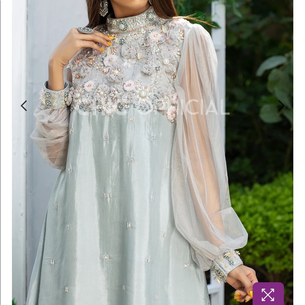 Pakistani Designer Dress Chic Ophicial Size Large